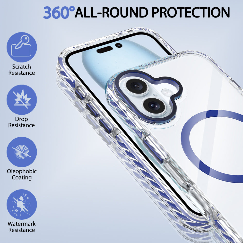 For iPhone16 Case Compatible with Magsafe, Cute Bling Luxury Soft TPU Protective Phone case For iPhone16 Case Compatible with Magsafe, Cute Bling Luxury Soft TPU Protective Phone case